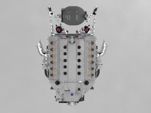 engine Model 3D