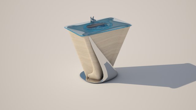 sink Modelo 3D .c4d .max .obj .3ds .fbx .stl .blend 