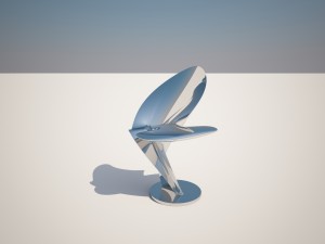 chair organic 3D Model