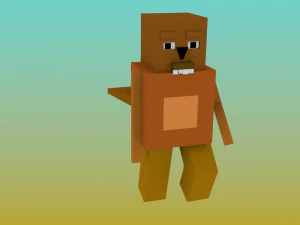 equipamento blockypixel beavercastor ik Modelo 3D