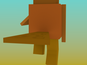 blockypixel beavercastor ik rig 3D Model