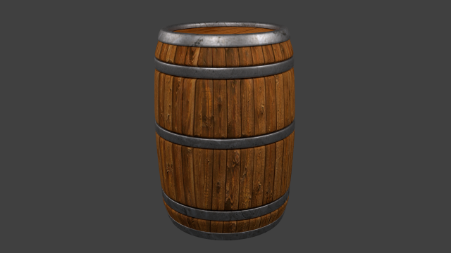 barrel 3D Модель .c4d .max .obj .3ds .fbx .stl .blend 