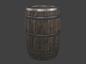 barrel Model 3D