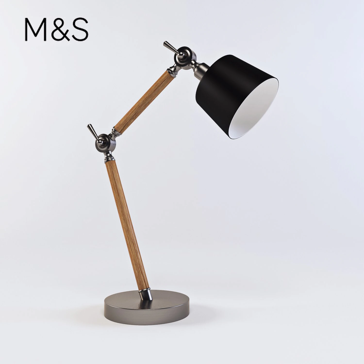 hybrid task table lamp 3D Model .c4d .max .obj .3ds .fbx .stl .blend 