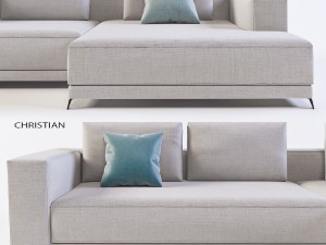 christian the new berto modern sofa 3D 模型