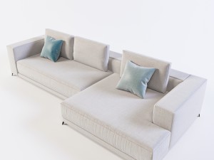 christian the new berto modern sofa 3D 模型