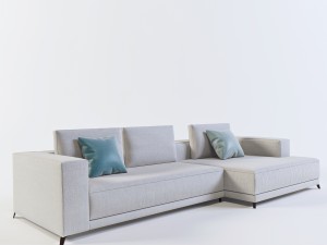 christian the new berto modern sofa 3D 模型
