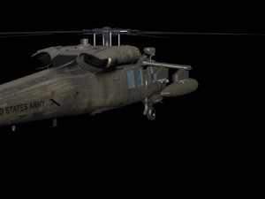 uh-60 black hawk 3D 모델