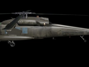 uh-60 black hawk 3D 모델
