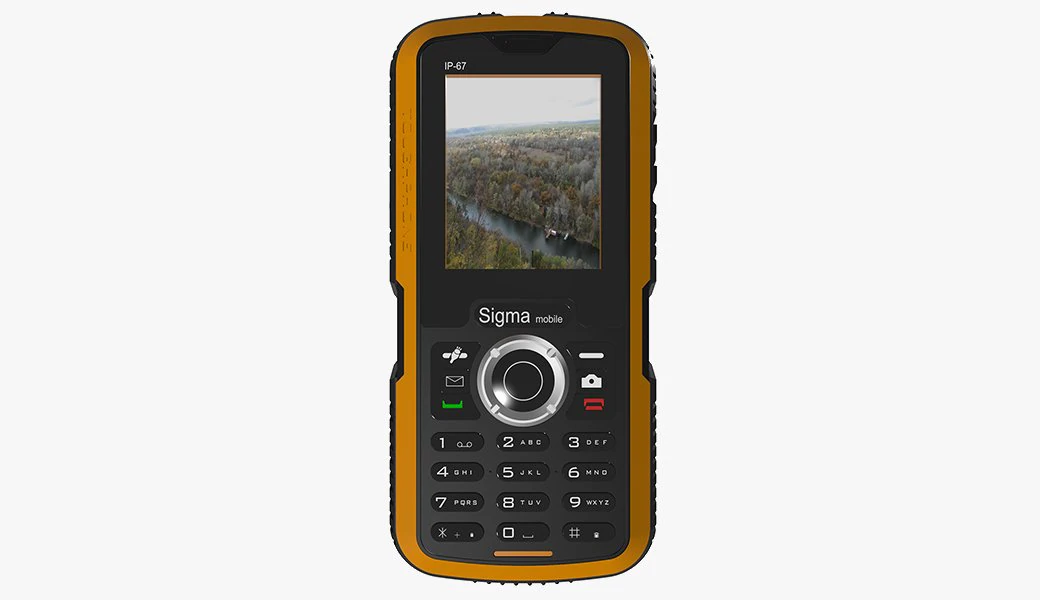 sigma mobile x-treme ip-67 3D Model .c4d .max .obj .3ds .fbx .stl .blend