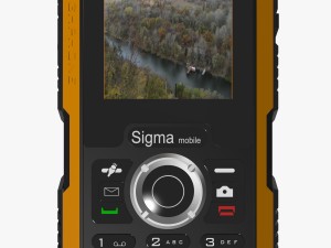 sigma mobile x-treme ip-67 3D Model
