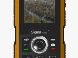 sigma mobile x-treme ip-67 3D Model