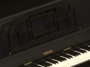 yamaha upright piano 3D Model