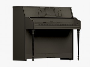 yamaha upright piano Modelo 3D