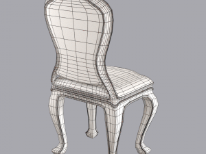 classic chair 0001 3D 模型