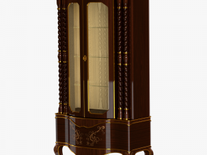 glass cabinet 0001 3D Model