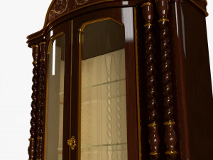 glass cabinet 0001 3D Model