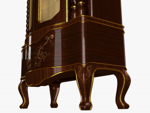 glass cabinet 0001 3D Model