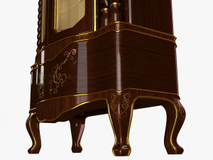 glass cabinet 0001 3D Model