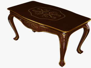classic living set 0001 Modèle 3D