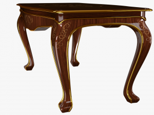 classic living set 0001 Modèle 3D