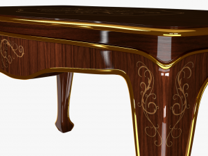 classic living set 0001 Modèle 3D