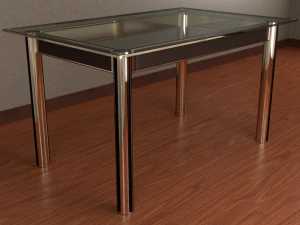 office table 0001 3D Model