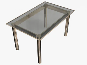 office table 0001 3D Model