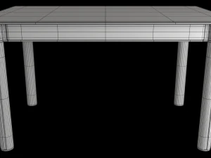 office table 0001 3D Model