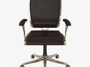 office table and chair 0001 3D 模型
