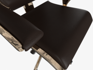 office table and chair 0001 3D 模型