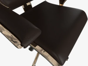 office table and chair 0001 3D Model