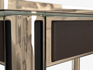 office table and chair 0001 3D 模型