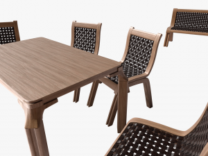 garden set 0001 3D Модель