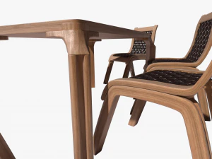 정원 세트 0001 3D 모델