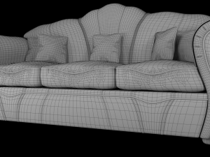 sofa 0001 3D Model