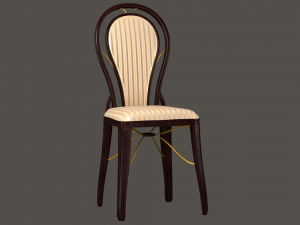 table and chair 0002 3D Model