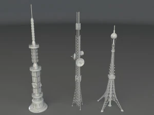 antennas - 20 pieces - part -1 3D Model