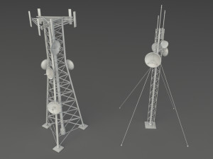 antennas - 20 pieces - part -1 Modelo 3D