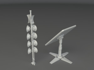 antennas - 20 pieces - part -1 Modelo 3D
