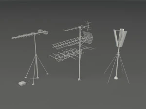antennas - 20 pieces - part -1 3D Model