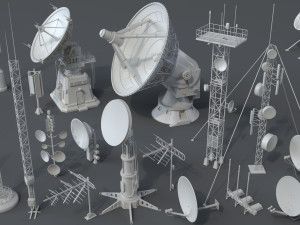 antenna 3D Models - Download 3D antenna Available formats: c4d, max, obj,  fbx, ma, blend, 3ds, 3dm, stl 3DExport