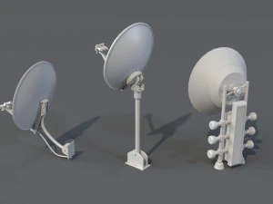 antennas - 20 pieces - part -2 3D Model