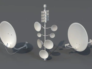 antennas - 20 pieces - part -2 3D Model