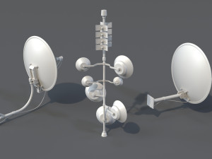 antennas - 20 pieces - part -2 3Dモデル