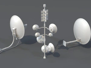 antennas - 20 pieces - part -2 3D Model