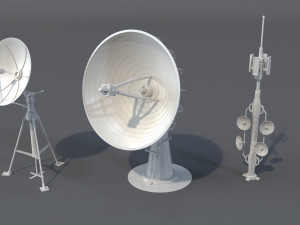 antennas - 21 pieces - part -3 Modelo 3D
