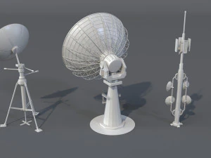 antennas - 21 pieces - part -3 3D Model