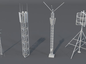 antennas - 21 pieces - part -3 Modelo 3D