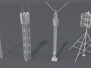 antennas - 21 pieces - part -3 3D Model